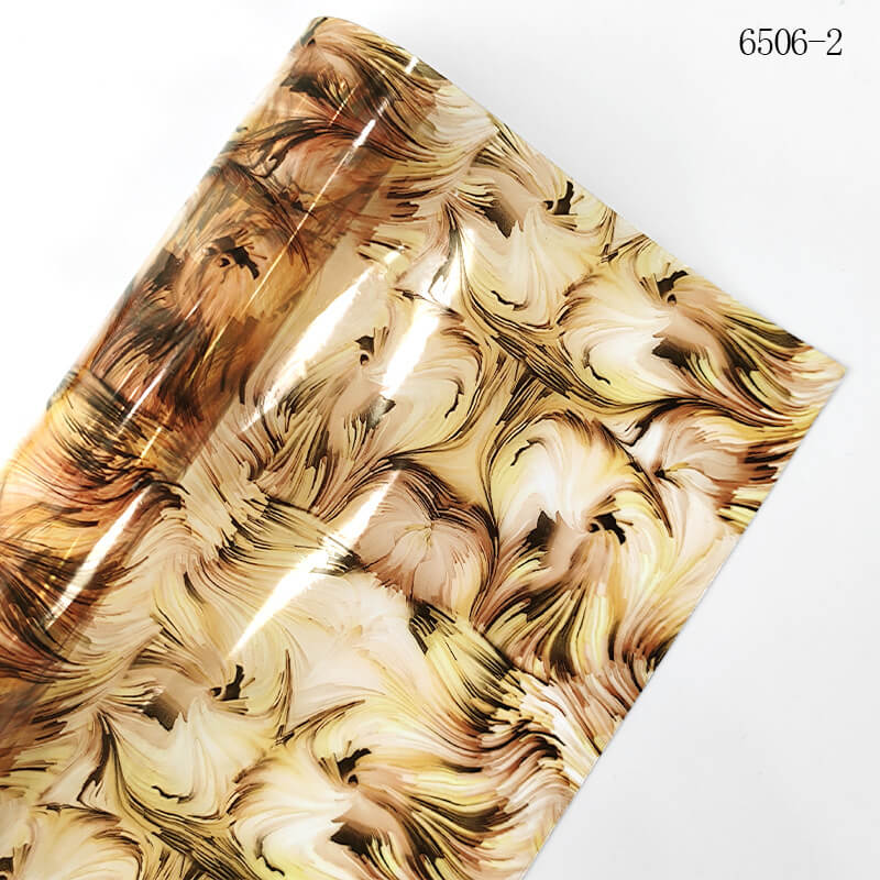 Rainbow Printed Sheer PVC PVC Fabric for Bag Wholesale Supplier 8